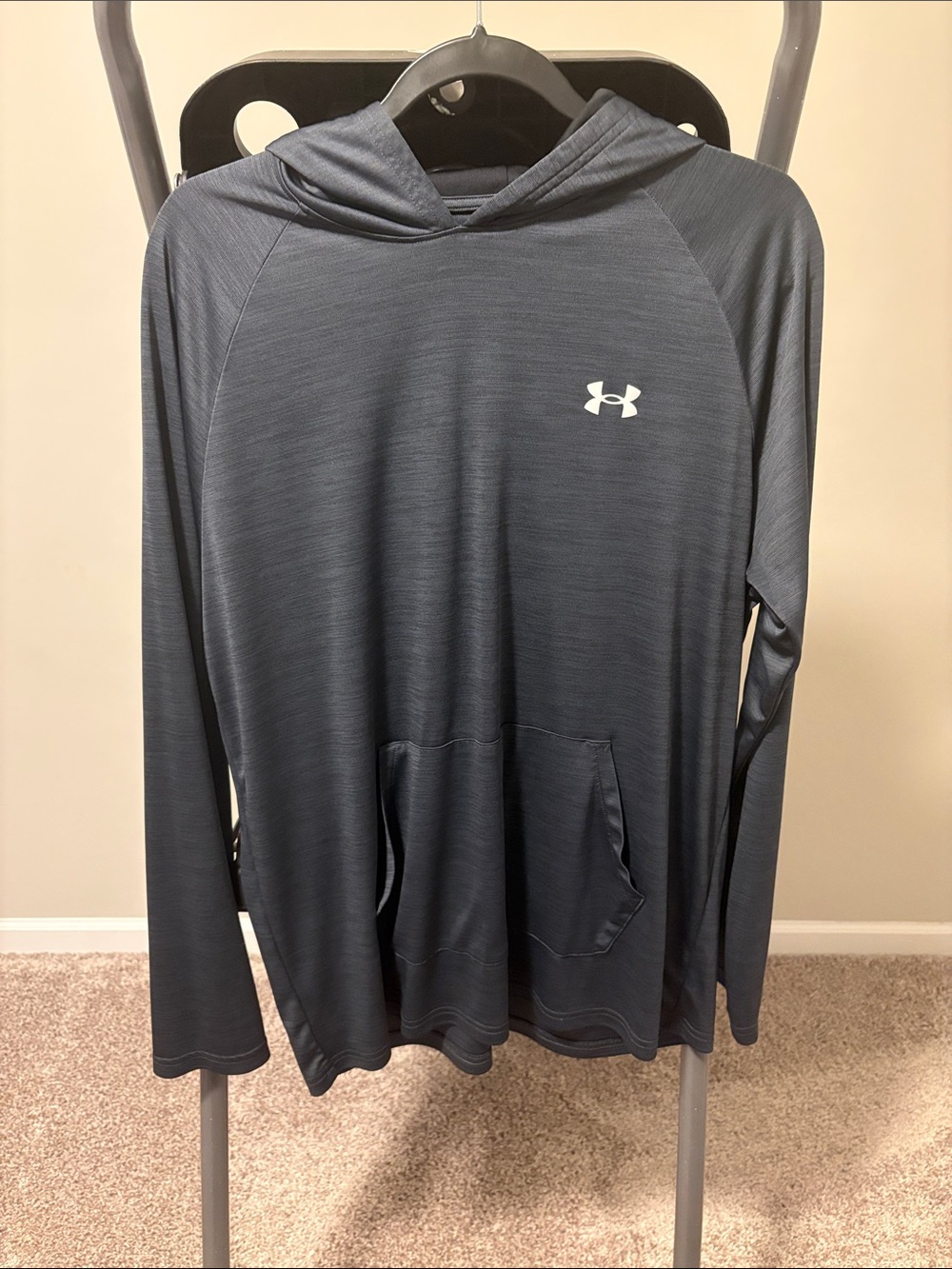 Under Armour Men's Hooded Performance Top - Navy